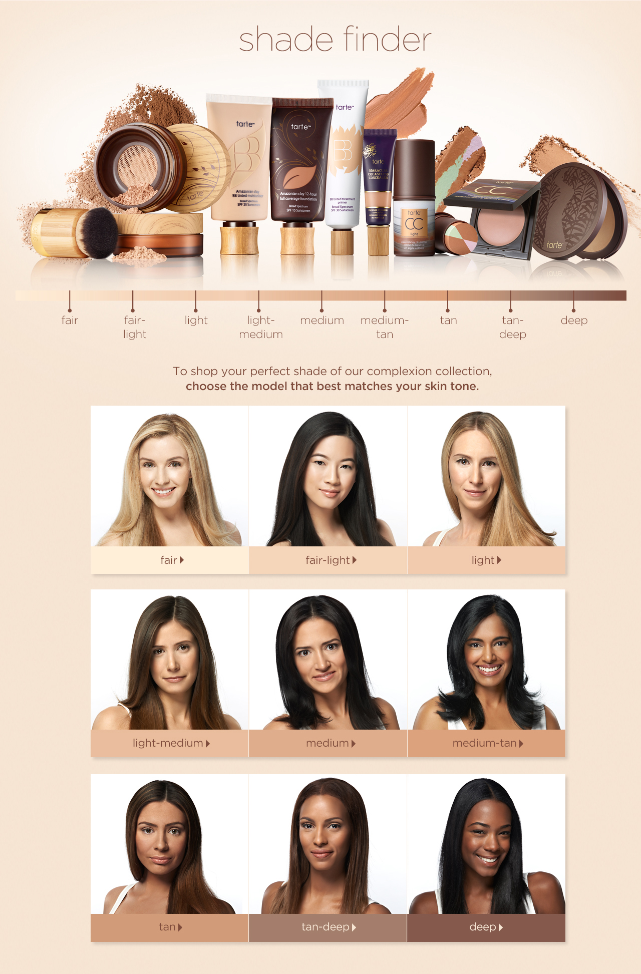 tarte shade finder Tarte Cosmetics