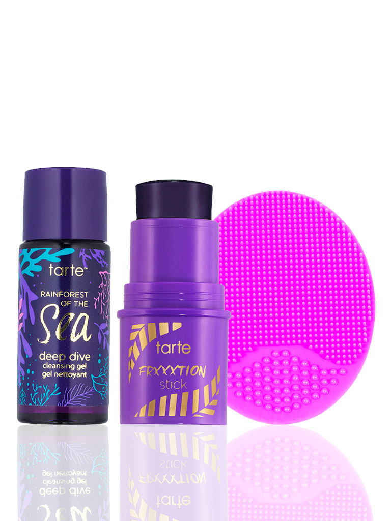 limitededition scrub clean cleansing set Tarte Cosmetics